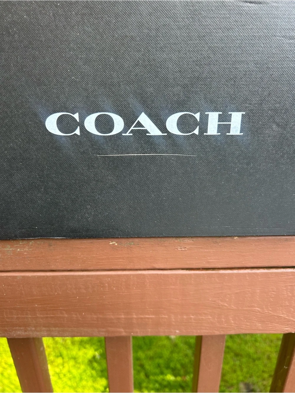 Coach Men's Brown Leather Signature C Buckle Loafers